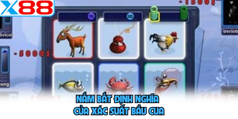 Nắm bắt định nghĩa của xác suất bầu cua