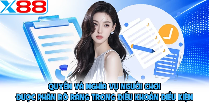 Quyền và nghĩa vụ người chơi được phân rõ ràng trong điều khoản điều kiện 